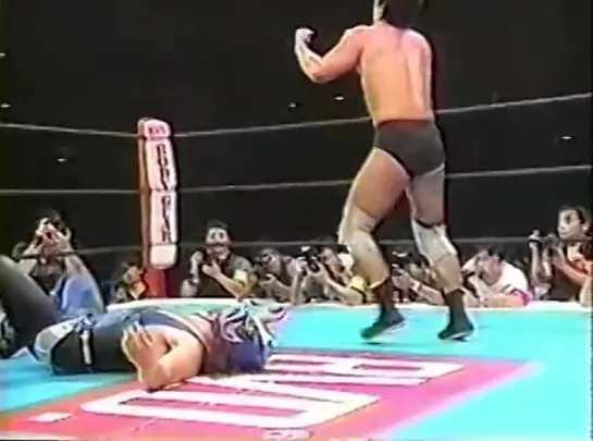 El Samurai (c) vs. Shinjiro Otani - 10.08.1997 (NJPW The Four Heaven In Nagoya Dome)