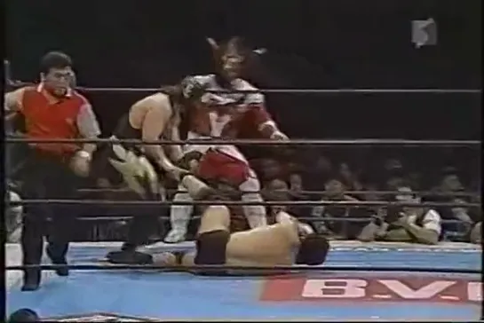 Black Tiger & Jushin Thunder Liger vs. Koji Kanemoto & Shinjiro Otani - 15.02.1996 (NJPW Fighting Spirit 1996 - Day 11)