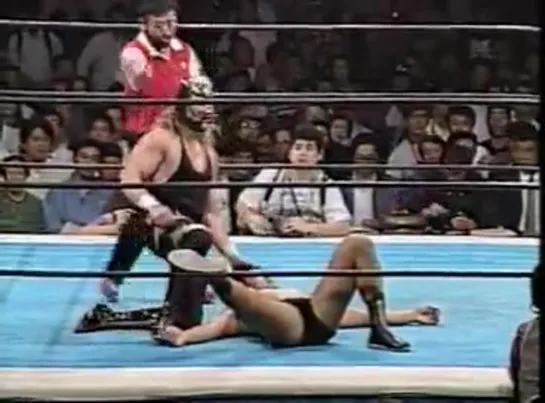 Black Tiger & The Great Sasuke vs. Shinjiro Otani & Wild Pegasus - 18.10.1994 (NJPW Super Grade Tag League IV - Day 9)