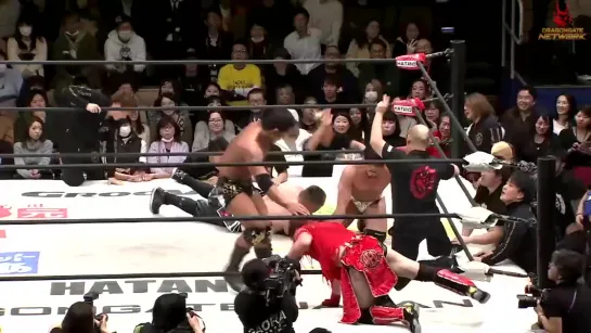 BxB Hulk & KAZMA SAKAMOTO vs. Ben-K & YAMATO (Dragon Gate Open The New Year's Gate 2020 - Day 4)