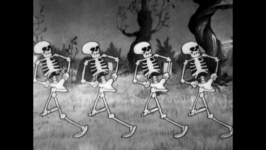 Танец скелетов / The Skeleton Dance (1929) Реж. Уолт Дисней