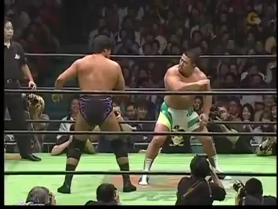 Katsuhiko Nakajima & Kensuke Sasaki vs. Go Shiozaki & Kenta Kobashi - 05.11.2005 (NOAH 3rd Great Voyage 2005)