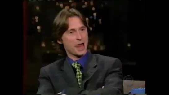 The LATE SHOW with David Letterman, 4 september 1997, Robert Carlyle