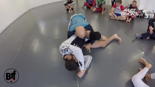 Attacking the Turtle Guard with the Squirrel Rollover by John Danaher Blackbelt Aaron Milam