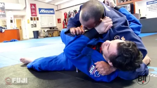 Lapel Choke from Side Control with Aniss Al Hajjajy