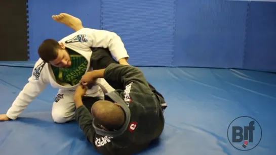 Improving the Baseball Bat Choke in Kneeshield Half Guard