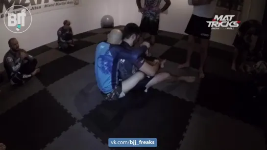 Armbar from Backmount by John Danaher Blackbelt Aaron Milam