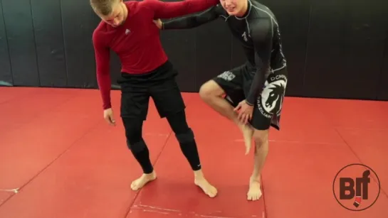 Simple takedown setup works gi and no gi