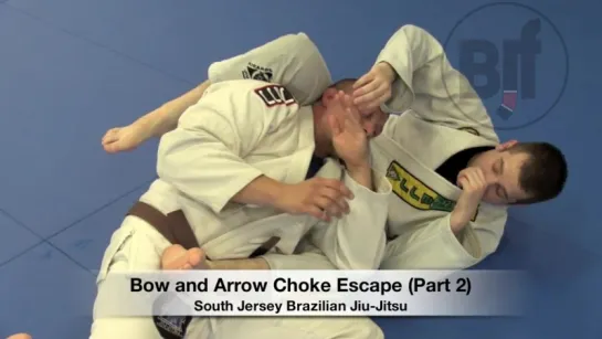 Andrew Riddles Bow and Arrow Choke Escape2  #техники_за_200