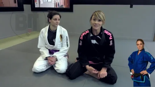 Sophia McDermott shows you her triangle choke from lasso/spider guard #техники_за_200