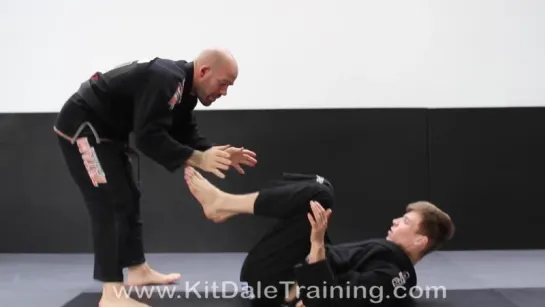 Kit Dales Stack Pass to Leg Drag