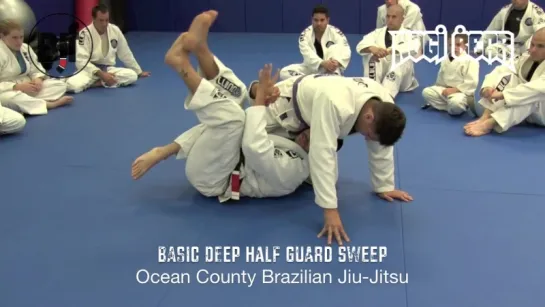 Basic deep Half Guard with Tom DeBlass #техники_за_200