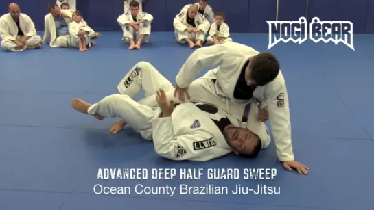 Advanced Half Guard Sweep with Tom DeBlass  #техники_за_200