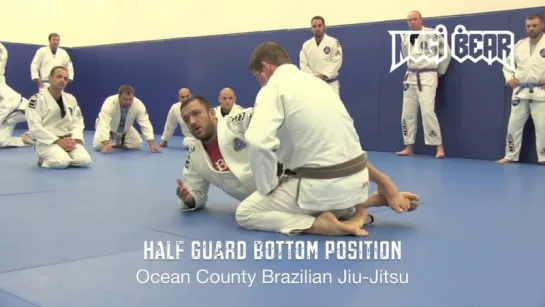 Half Guard Bottom Position Instructional with Tom DeBlass  #техники_за_200