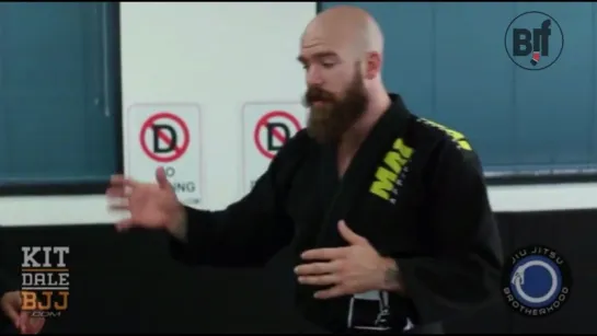 Kit Dale Nullifying The Guard Pull #техники_за_200 #bjj_freaks