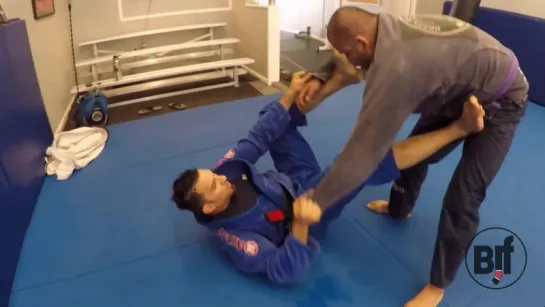 spider guard with opponent standing #bjjfreaks_TV #техники_за_200