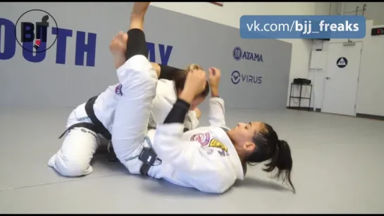 Beatriz Mesquita Closed Guard Technique 2 #bjjfreaks_tv #Техники_за_200