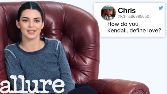 Kendall Jenner twits fans on confidence [RUS SUB]