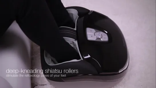 [Shiatsu full foot massager with Heat]