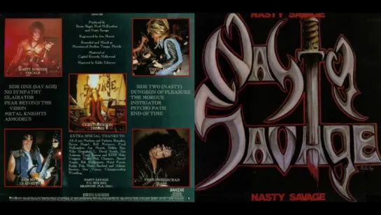 Nasty Savage 1985 Full album