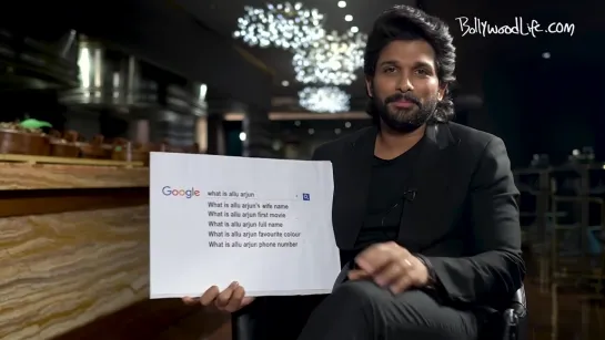 Allu Arjun answers the Google most searched Questions in his #SignatureStyle #AlaVaikunthapurramuloo