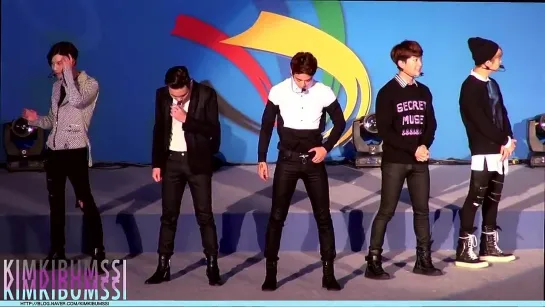 141006 SHINee - Beautiful @ Gyeonggi 49th National Tournamen