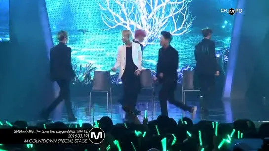 150319 SHINee на записи @ M!countdown