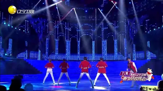 150216 Shinee - Sherlock @ Liaoning TV Spring Festival