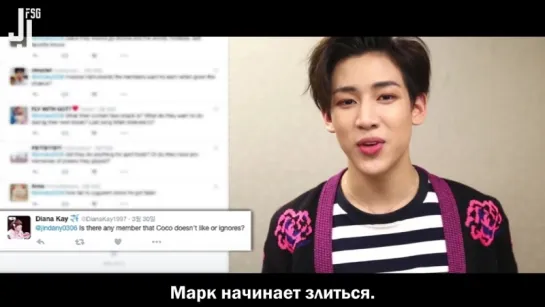 [KCONTV Original] Вопрос и Ответ с GOT7. Часть 2 [русс. саб]