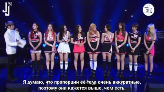 [151208] TWICE на "Blue Night" [русс. саб]