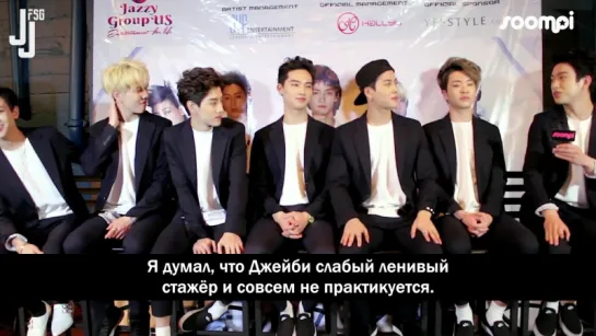 GOT7 отвечают на вопросы фанатов в интервью #AskGOT7 [русс. саб]