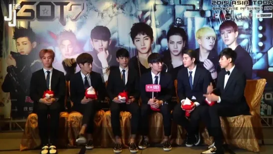 [150210] Интервью GOT7 для Sohu [русс. саб]