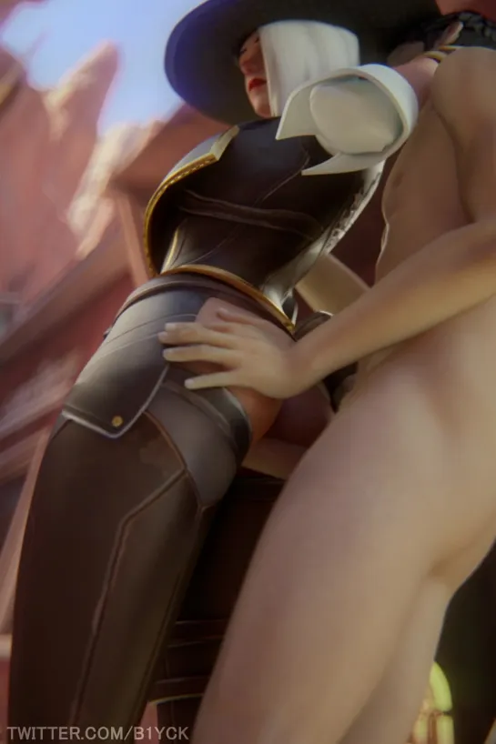 Overwatch Ashe by FPSBlyck [ sfm nsfw 3D R34 Blender hentai Porn Rule34 ]