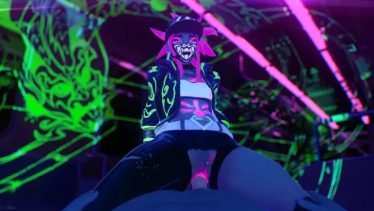 League of Legends KDA Akali by FPSBlyck [ sfm nsfw 3D R34 Blender hentai Porn Rule34 ]