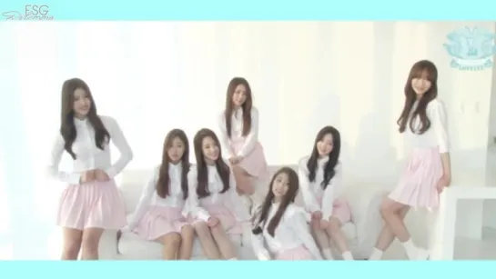 [рус.саб] 150303 Lovelyz - Hi "Photo Shooting Making"