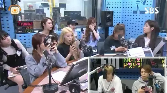 [170511] Lovelyz @ NCT's Night Night Radio