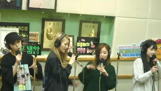 [170322] Jin, Mijoo, Soul, Jiae - Love and War (Davichi Cover) @ Lee Hongki Kiss The Radio