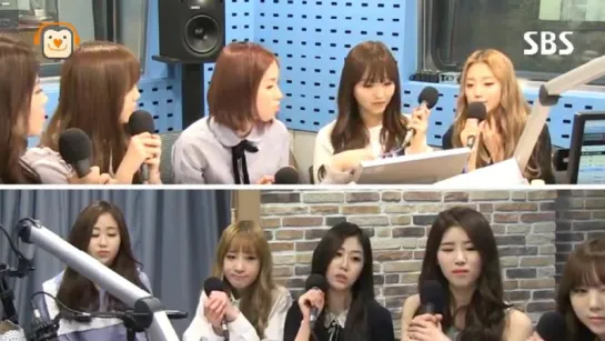 [160510] Lovelyz @  «Power FM Choi Hwajung's Power Time»