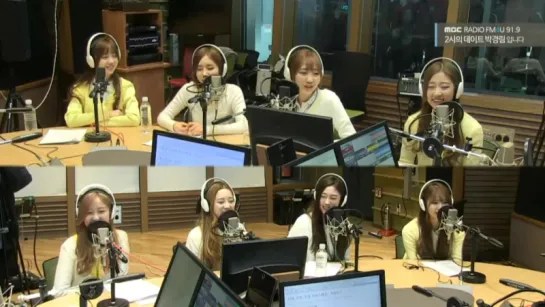 [151222] Lovelyz @ Радио «MBC FM4U Park Kyungrim 2 O'Clock date»