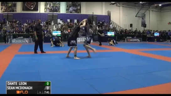 Dante Leon vs Sean McDonagh 2016 IBJJF #PanNoGi16