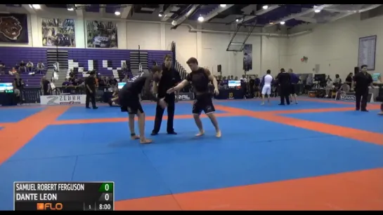 Dante Leon vs Samuel Ferguson 2016 IBJJF #PanNoGi16