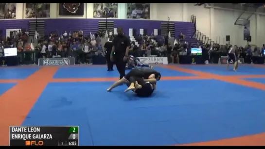 Dante Leon vs Enrique Galarza 2016 IBJJF #PanNoGi16