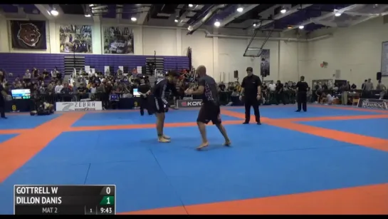 Gottrell King Jr vs Dillon Danis 2016 IBJJF #PanNoGi16