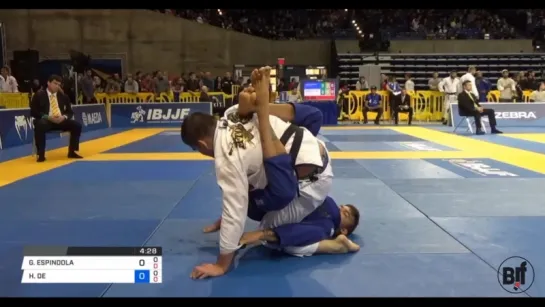 GUSTAVO BATISTA vs HORLANDO MONTEIRO #IBJJFPAN18