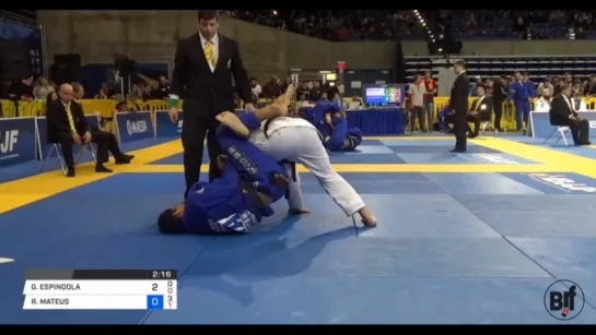 GUSTAVO  BATISTA vs RUDSON MATEUS  TELES #IBJJFPAN18