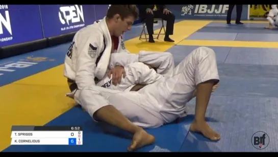 TIMOTHY-MICHAEL SPRIGGS vs KEENAN CORNELIUS 4f #IBJJFPAN18