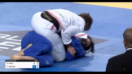 Maria Malyjasiak def Yacinta Nguyen #IBJJFPAN18