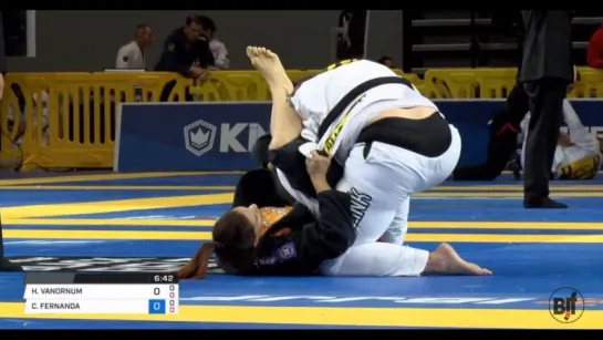 Claudia Doval vs Hillary Vanornum #IBJJFPAN18