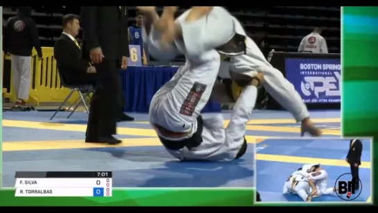 Felipe Andew sweep #IBJJFPAN18