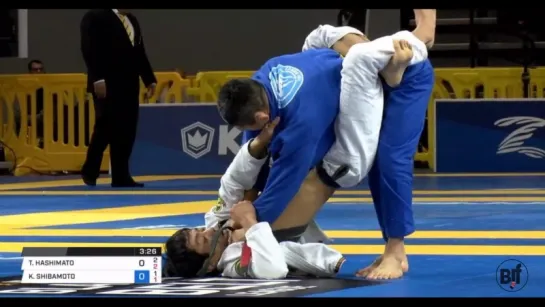 Tomoyuki Hashimoto vs Koji Shibamoto #IBJJFPAN18 Final